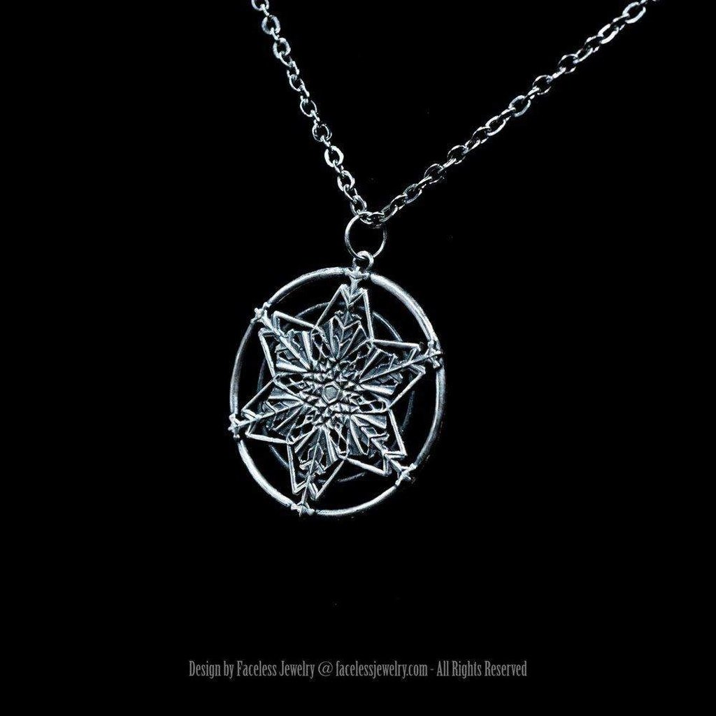 Fractal Frost - Faceless Jewelry - alternative and gothic dark jewelry - for the mysterious and fantastical - take it&