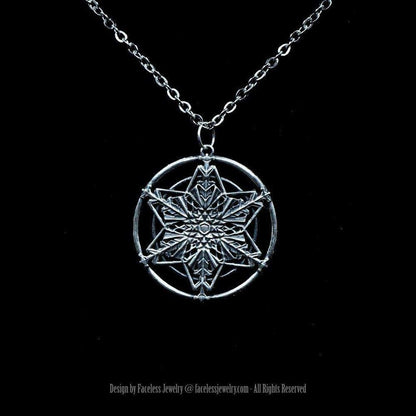 Fractal Frost - Faceless Jewelry - alternative and gothic dark jewelry - for the mysterious and fantastical - take it&