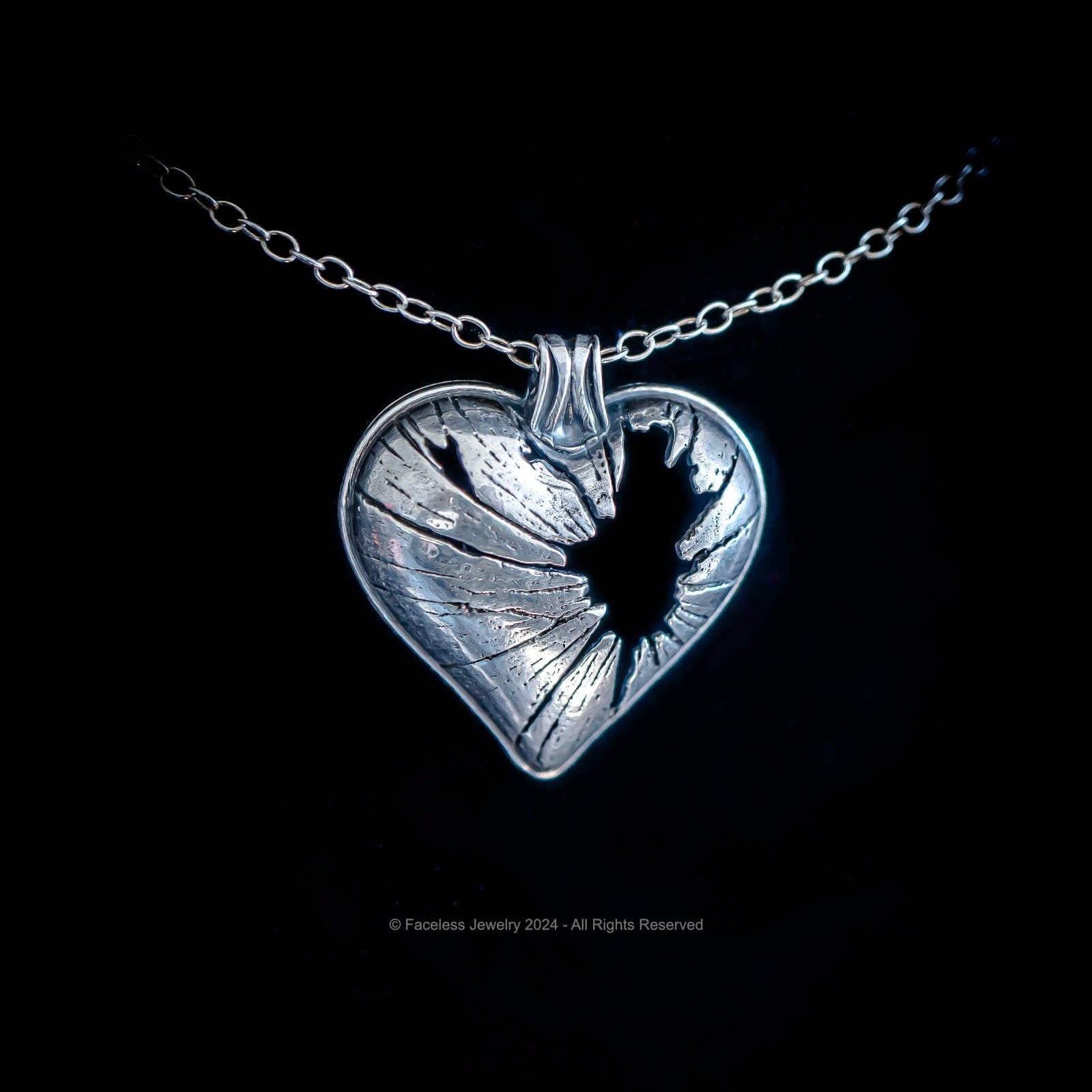 Shatter - Faceless Jewelry - alternative and gothic dark jewelry - for the mysterious and fantastical - take it&