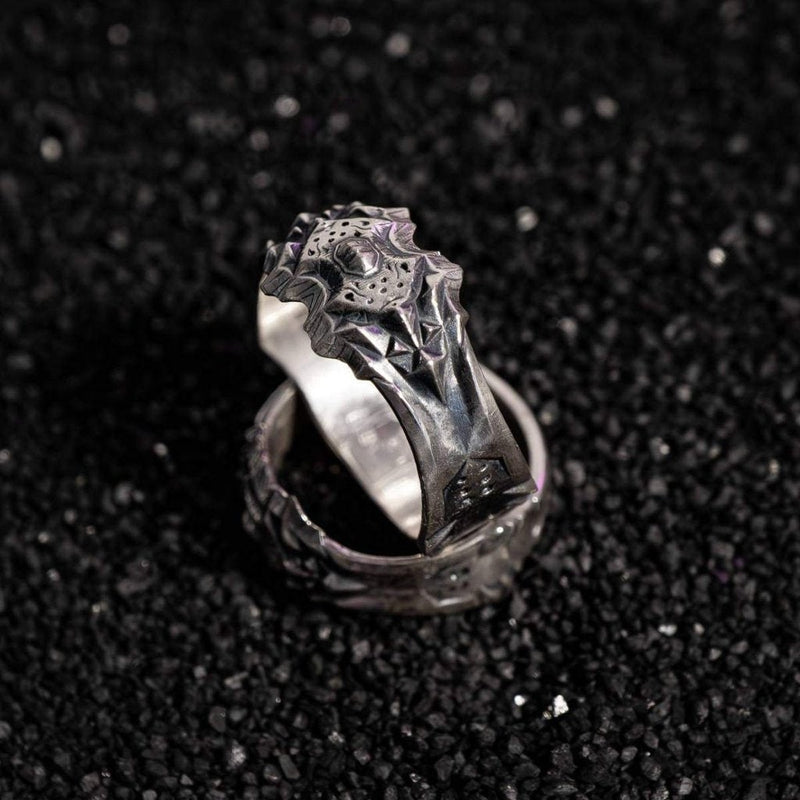 Ring of the Dark King - Faceless Jewelry - alternative and gothic dark jewelry - for the mysterious and fantastical - take it's beauty with you Rings