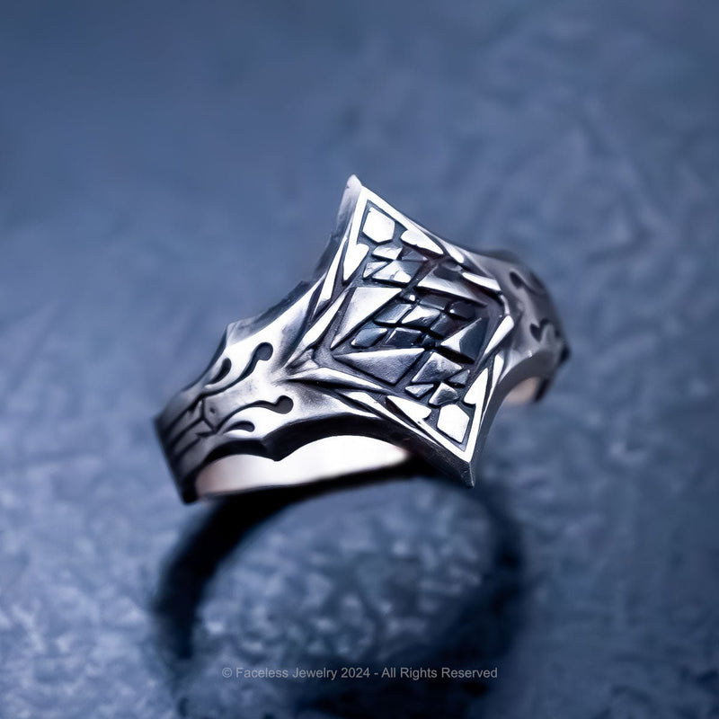 Apex - Faceless Jewelry - alternative and gothic dark jewelry - for the mysterious and fantastical - take it's beauty with you Rings